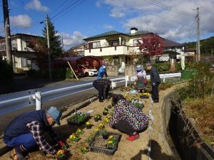 植付け作業